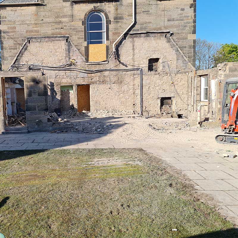 Demolition Services in Central Scotland