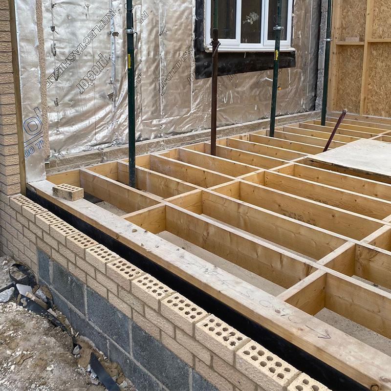Brick foundations